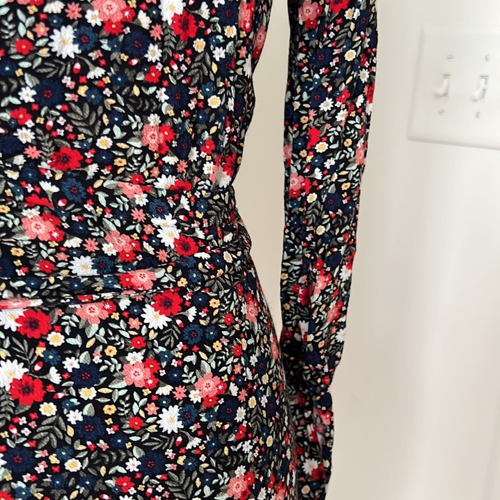 Sezane Floral Wrap Dress Size 4
